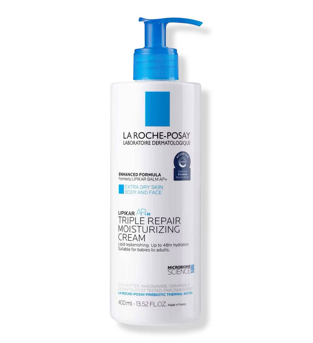 La Roche-Posay Lipikar AP+M Triple Repair Body Moisturizing Cream for Dry Skin 400ml