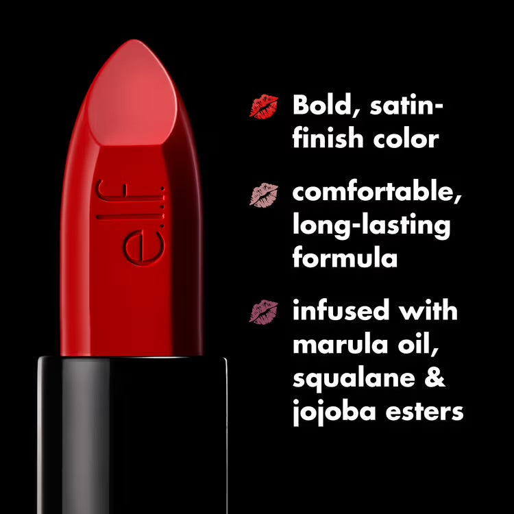 e.l.f. Cosmetics O Face Satin Lipstick - Loud Af