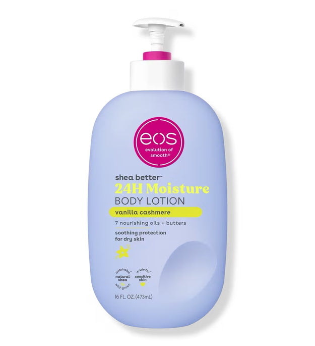 eos Shea Better 24HR Moisture Body Lotion - Vanilla Cashmere 473ml