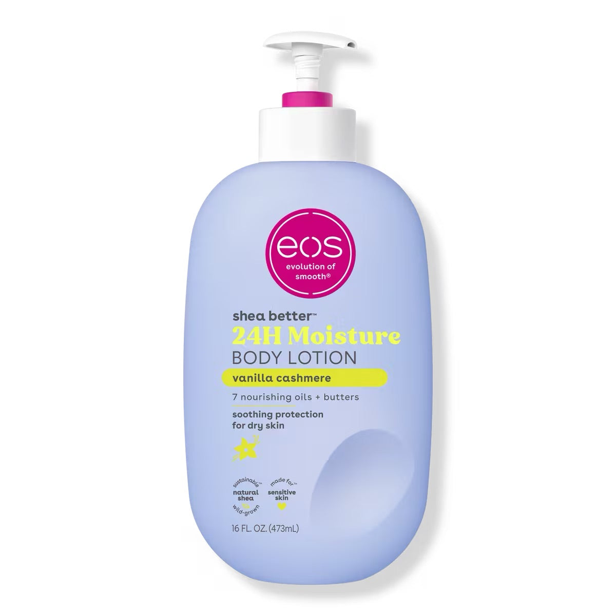 Eos Butter eos Shea Butter 24HR Moisture Body Lotion - Vanilla Cashmere 473ml ...