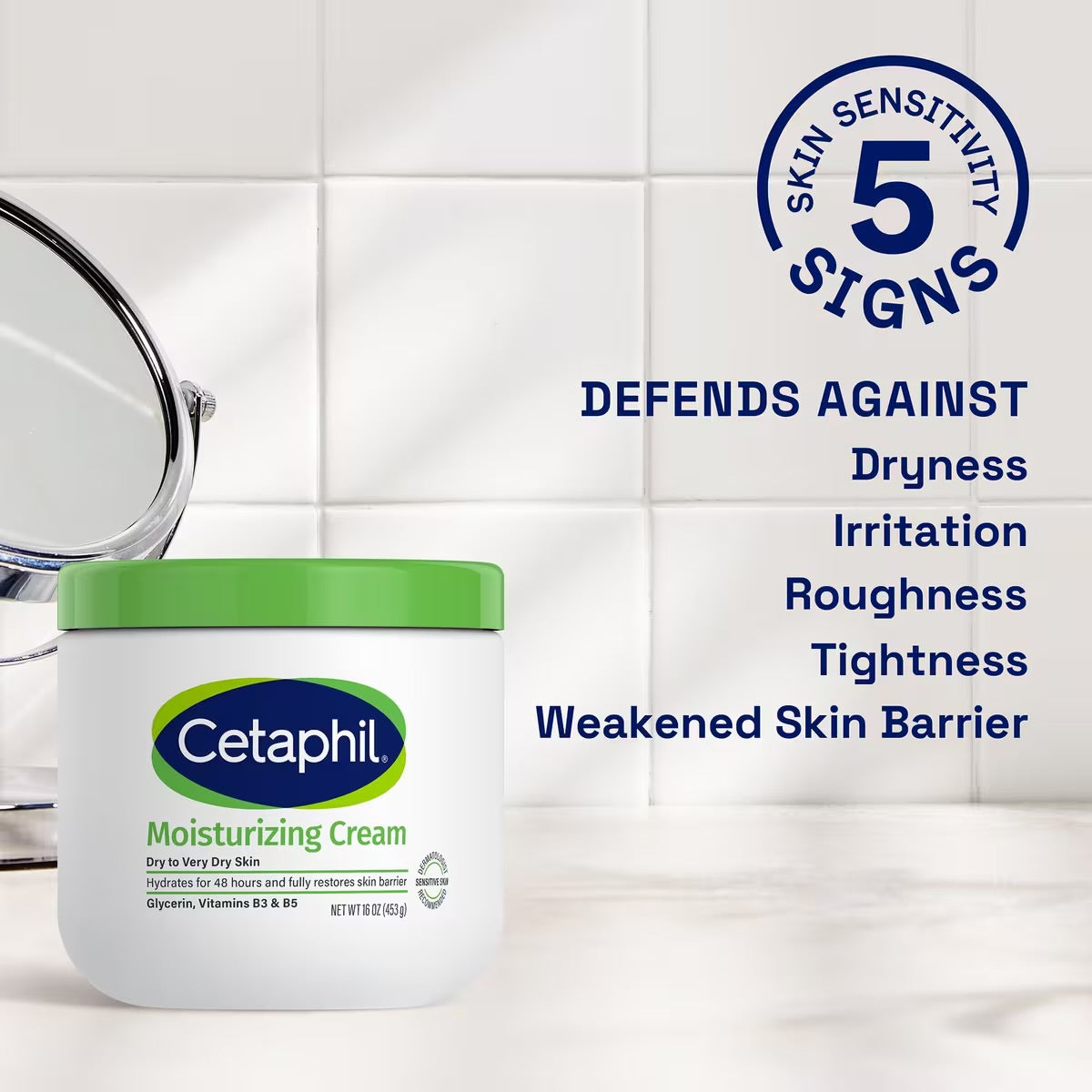 Cetaphil Hydrating Moisturizing Cream Body Moisturizer 453g