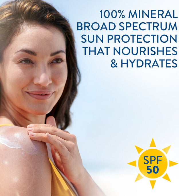 Cetaphil Sheer Mineral Sunscreen Broad Spectrum SPF 50 - 89ml