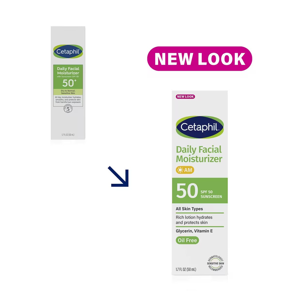 Cetaphil Daily Facial Moisturizer SPF 50 - 50ml