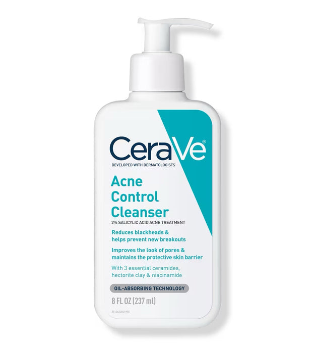 CeraVe Acne Control Cleanser 2% Salicylic Acid & Purifying Clay Sri Lanka