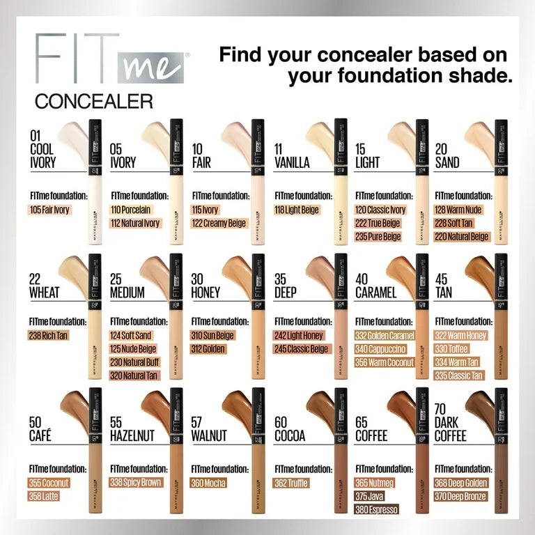 Maybelline Fit Me Natural Finish Concealer
