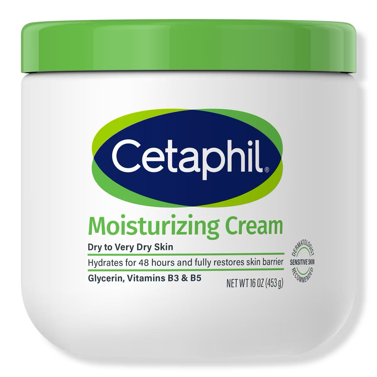 Cetaphil Hydrating Moisturizing Cream Body Moisturizer 453g
