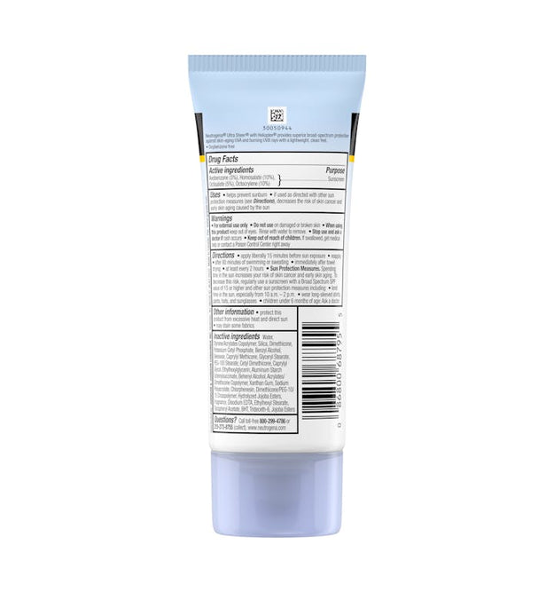 Neutrogena Ultra Sheer® Dry-Touch Sunscreen Broad Spectrum SPF 45