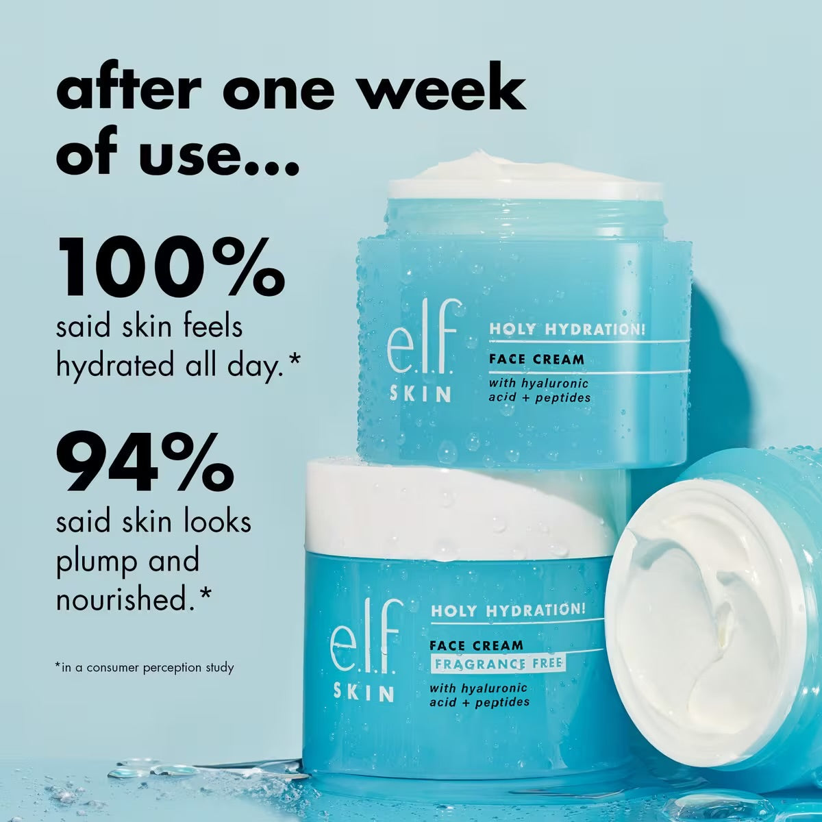 e.l.f Fragrance Free Holy Hydration! Face Cream