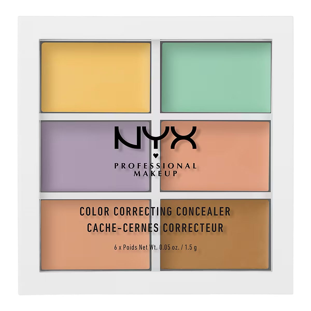 NYX 3C Color Correcting Concealer Palette