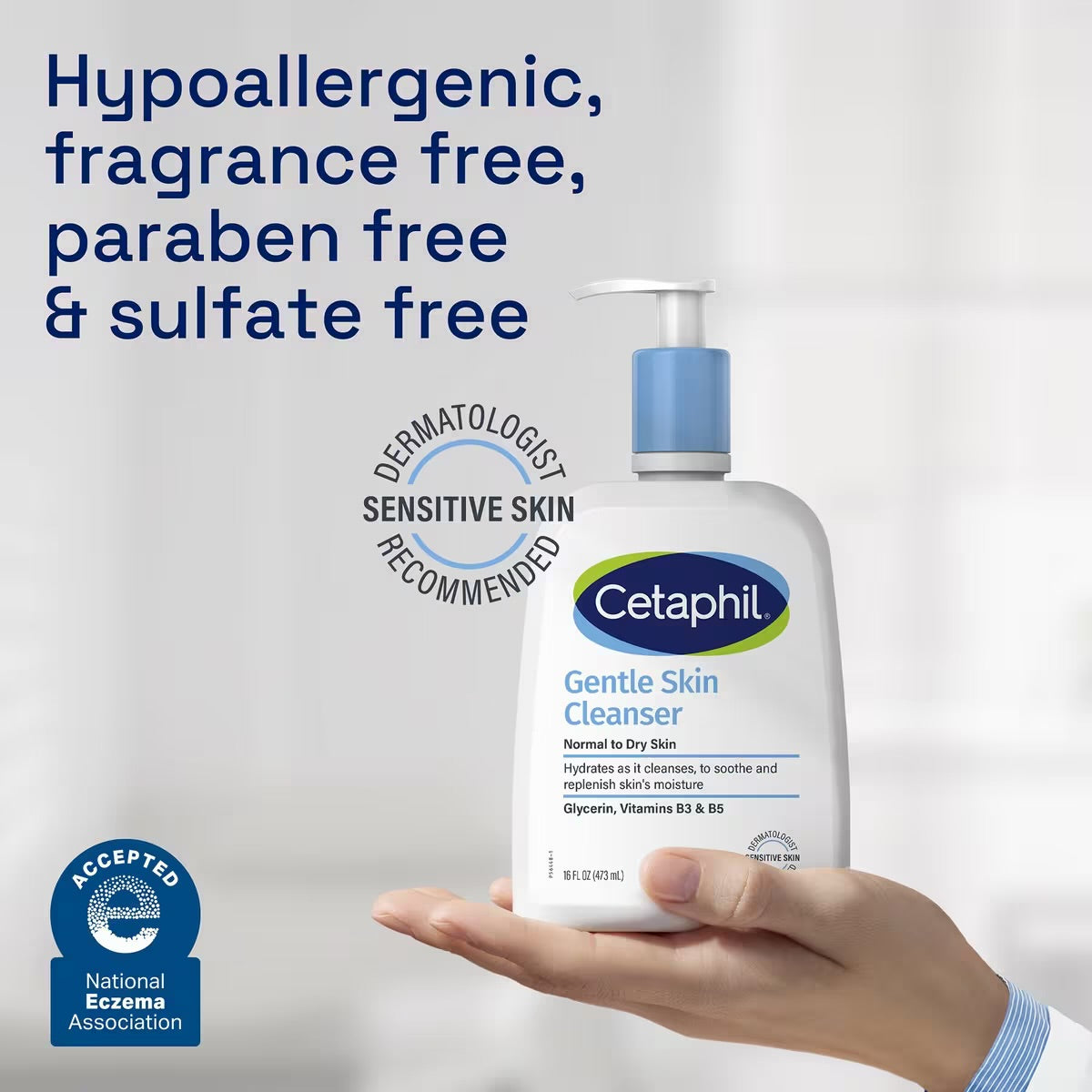 Cetaphil Gentle Skin Cleanser Face Wash - For Sensitive Skin