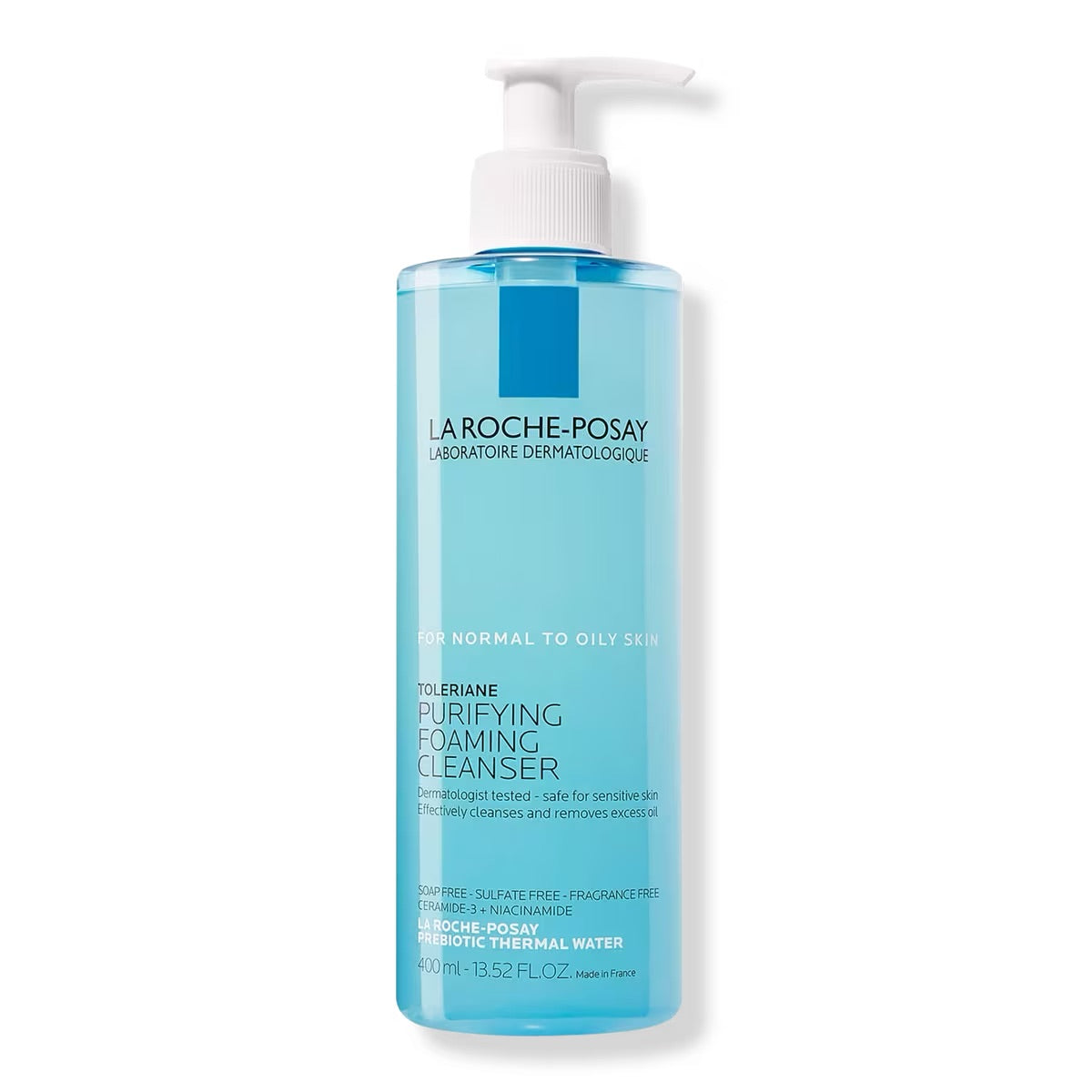La Roche-Posay Toleriane Purifying Foaming Face Wash for Oily Skin - 400ml