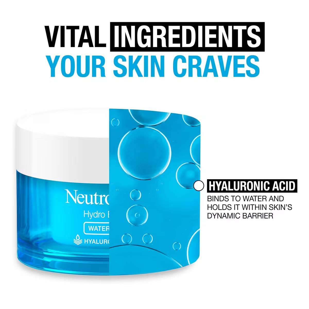 Neutrogena Hydro Boost Hyaluronic Acid Water Gel Moisturizer - 50ml