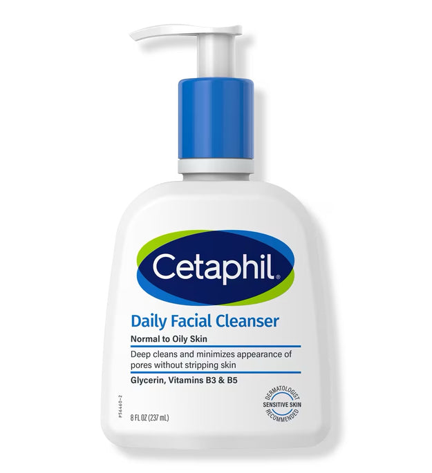 Cetaphil Daily Facial Cleanser - Face Wash for Sensitive Skin
