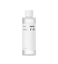 Anua Heartleaf 77% Soothing Toner 250ml bottle for sensitive skin care