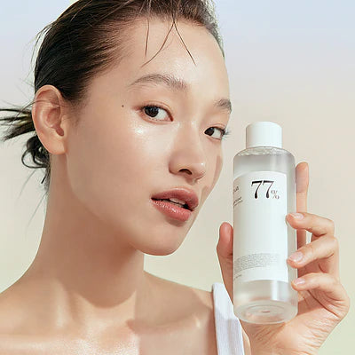 Anua Heartleaf 77% Soothing Toner 250ml bottle for sensitive skin care