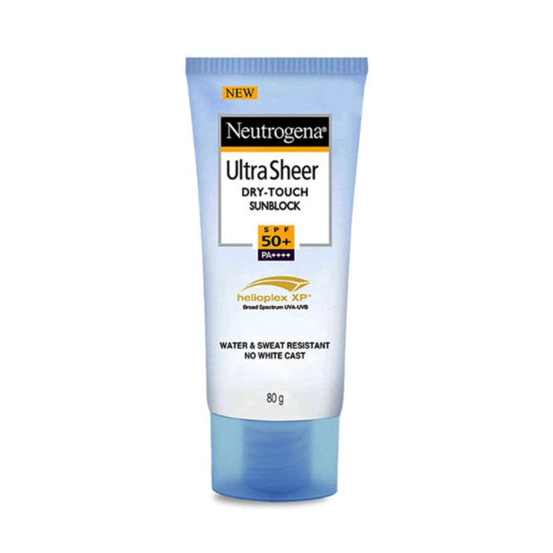 Neutrogena Ultra Sheer® SPF 50+ Ultra Light Moisturizing Face Sunscreen
