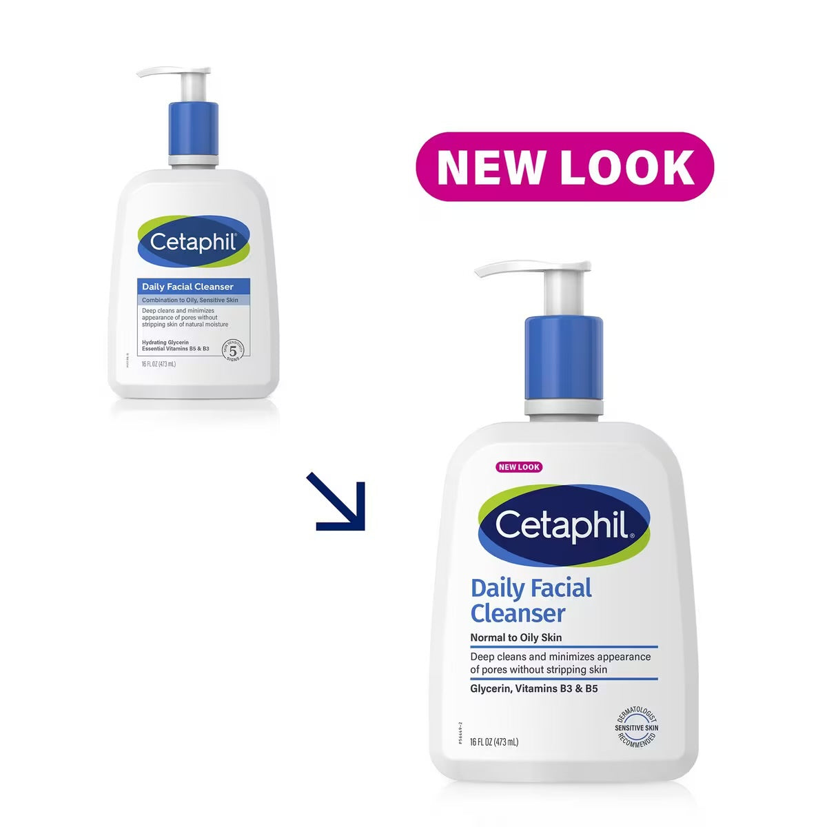 Cetaphil Daily Facial Cleanser - Face Wash for Sensitive Skin