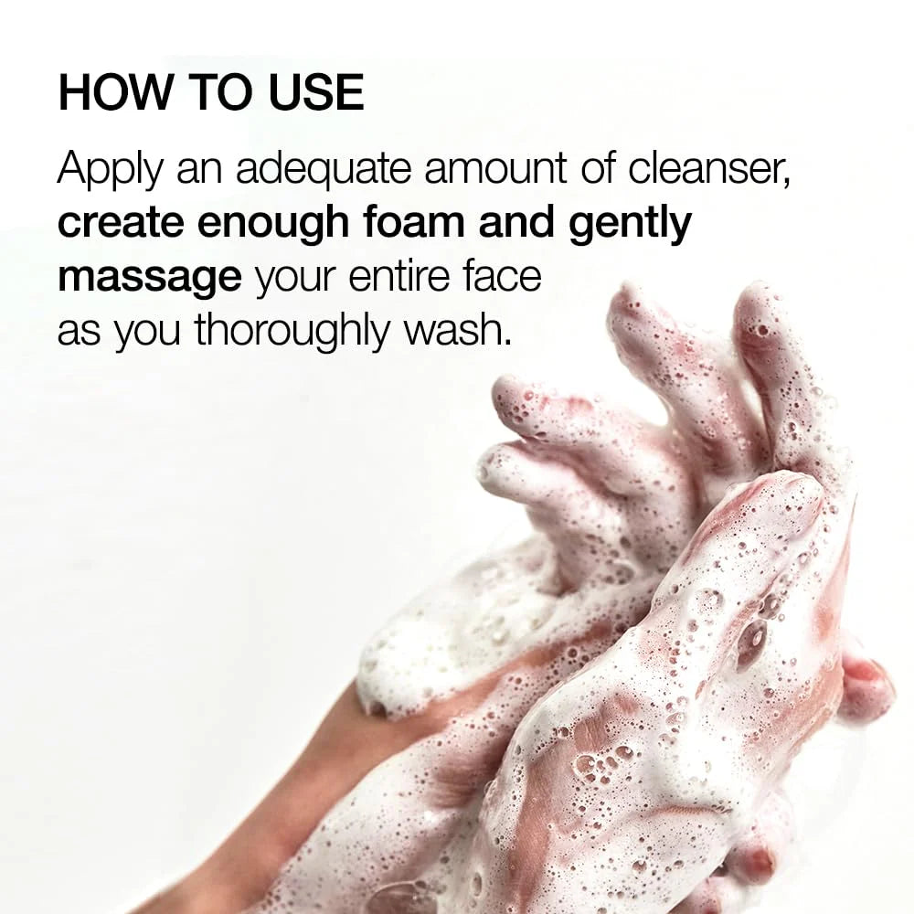 Soft lather of ANUA Heartleaf Quercetinol Cleansing Foam