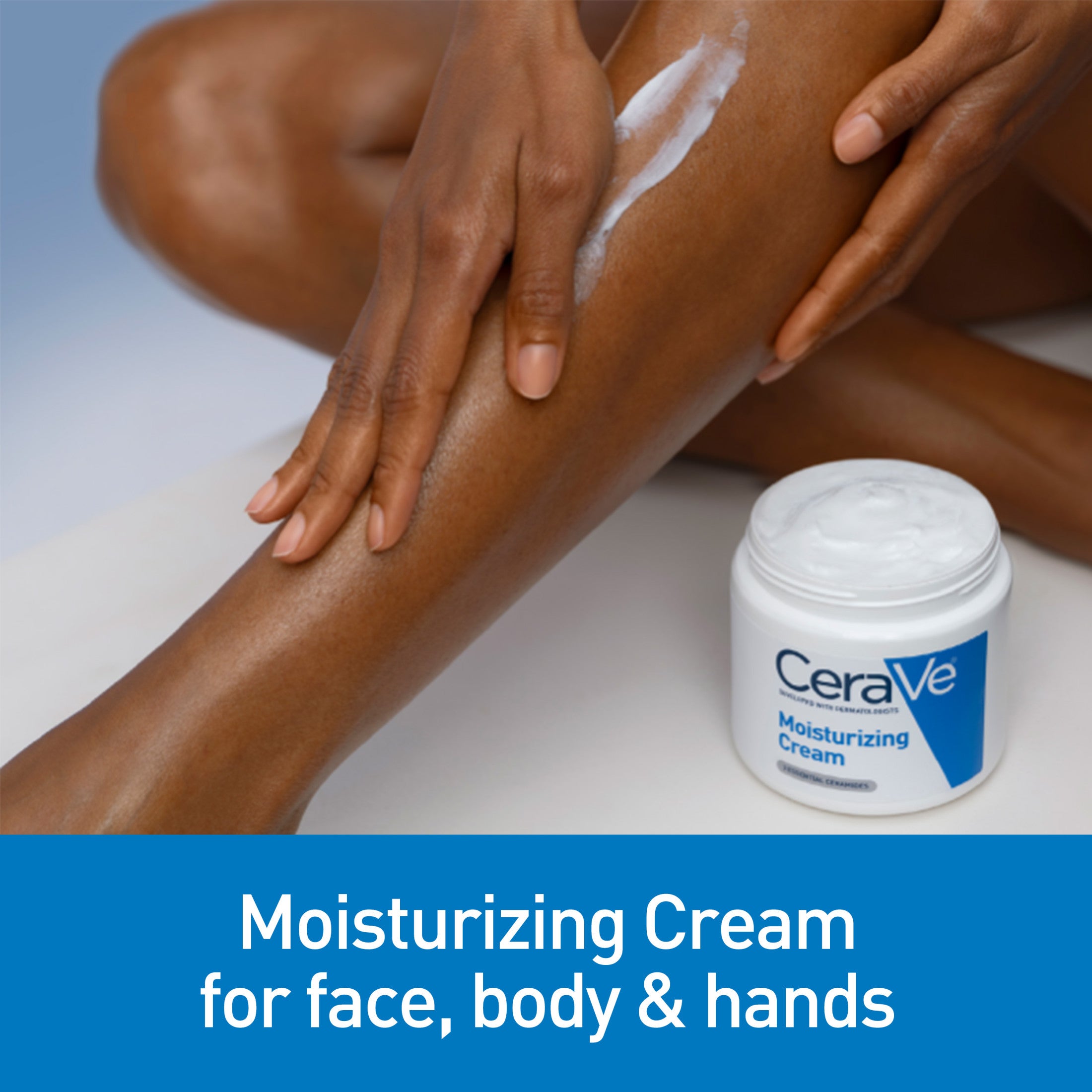CeraVe Moisturizing Cream, Face Moisturizer & Body Lotion for Normal to Very Dry Skin
