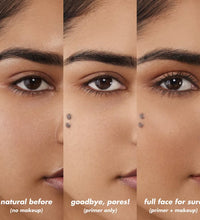 e.l.f. Liquid Putty Primer Before and After