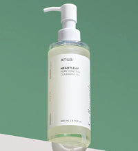 heartleaf cleansing oil acne anua pore control 200ml bottle