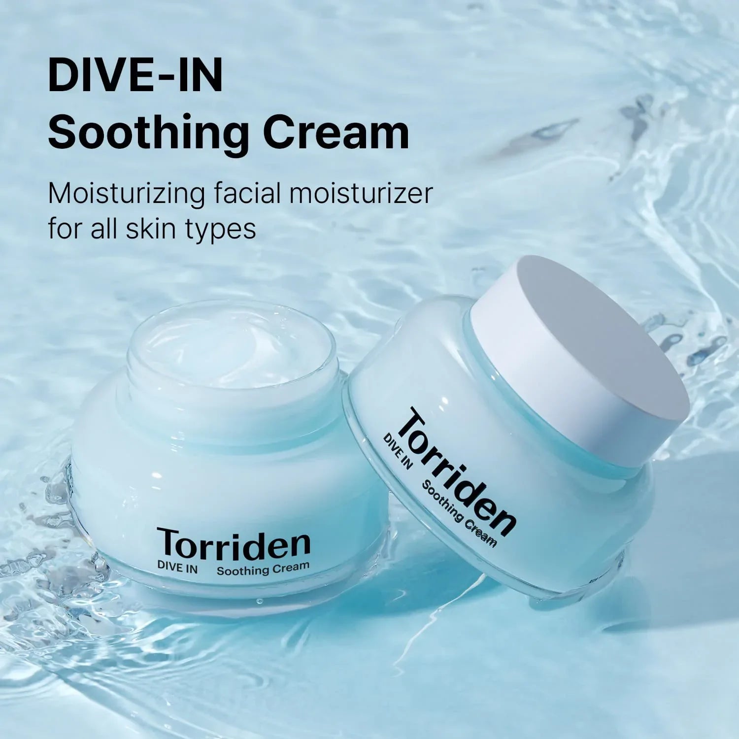 Torriden DIVE-IN Low Molecular Hyaluronic Acid Soothing Cream 100ml
